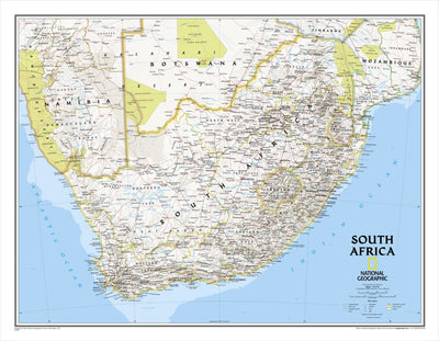 National Geographic South Africa Classic digital map