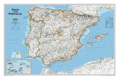 National Geographic Spain & Portugal Classic digital map