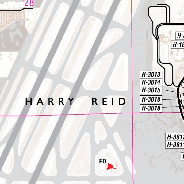 Las Vegas Strip Area Map
