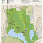 New York State Parks Franklin D. Roosevelt Trail Map digital map