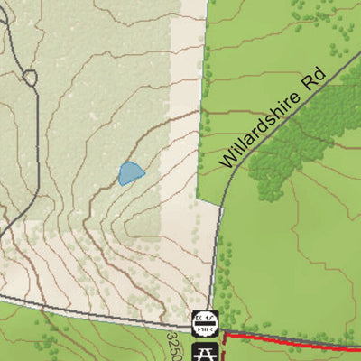 New York State Parks Knox Farm State Park Trail Map digital map