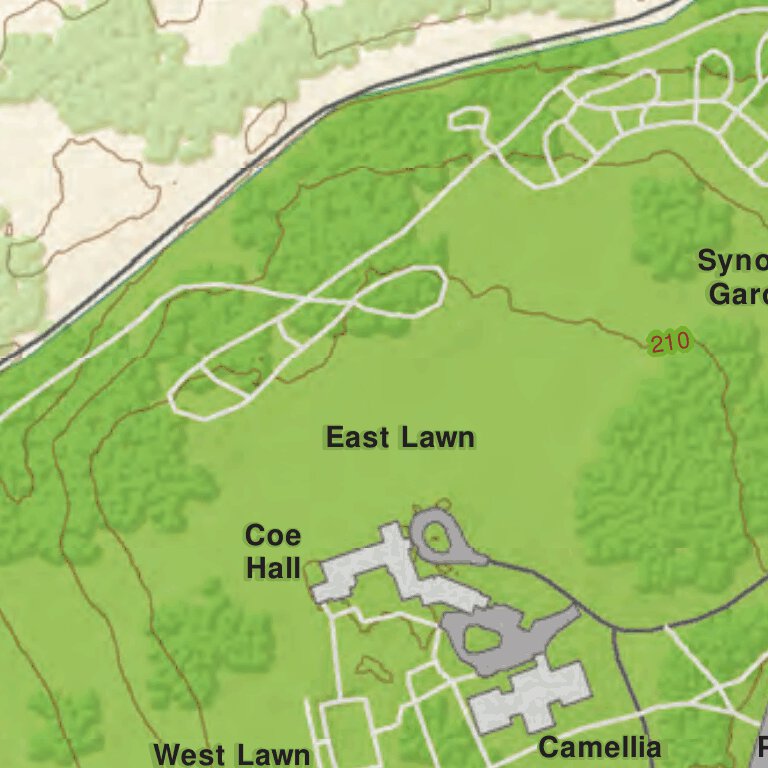 Planting Fields Arboretum Trail Map by New York State Parks Avenza Maps