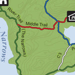 New York State Parks Wellesley Island State Park Trail Map digital map