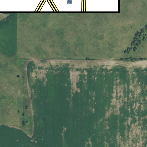 Jamestown Reservoir Above Pelican Point Map by North Dakota Game and