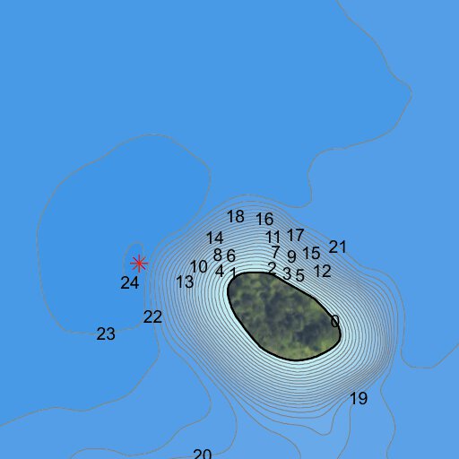 Loon Lake Bottineau County Map by North Dakota Game and Fish