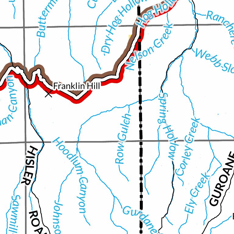 [GSAEDT] Ukiah and Heppner Map by Oregon Department of Fish and