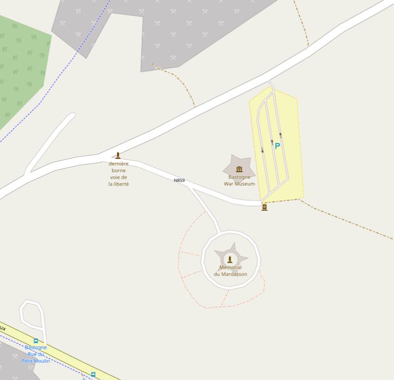 Bastogne Tourist Street Map by Paul Johnson - Offline Maps | Avenza Maps