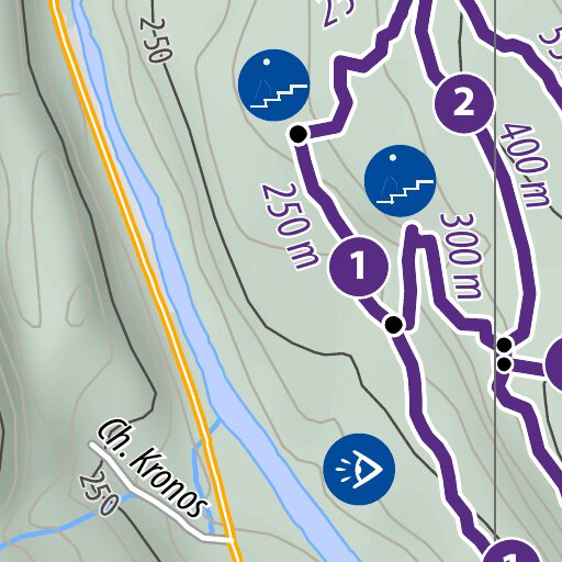 Sentiers de la « Slye » SainteÉméliedel’Énergie Map by Rando