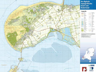 Red Geographics/Reijers Kaartproducties 64 G (Burgh Haamstede-Renesse) digital map