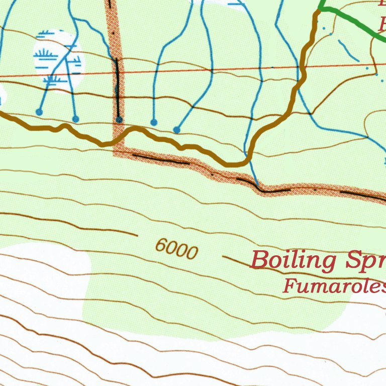 Devils Kitchen trail Map by Sacramento Valley Hiking Conference