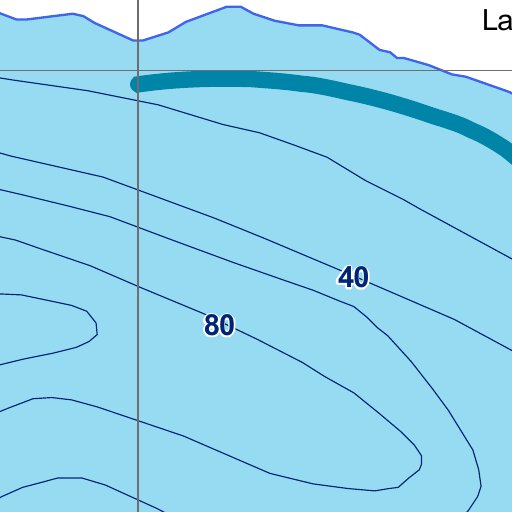 Lac Cabot (MontTremblant) Map by Sepaq Avenza Maps