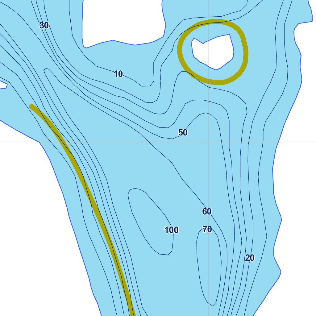 Lac Escalier (MontTremblant) Map by Sepaq Avenza Maps