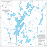 Sépaq Lac Lapeyrère (Portneuf) digital map