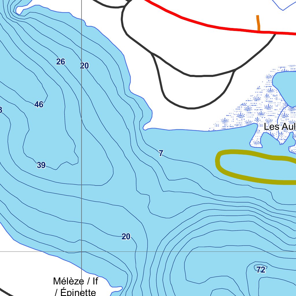 Lac Monroe (MontTremblant) Map by Sepaq Avenza Maps