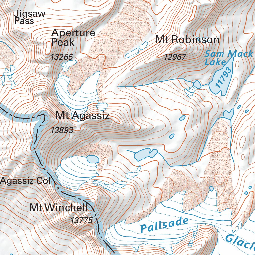 The Palisades Map by Tom Harrison Maps Avenza Maps