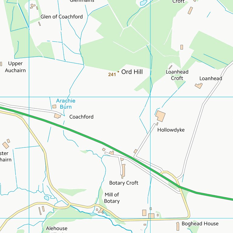 Aberdeenshire NJ44 Map By UK Topographic Maps Avenza Maps aberdeenshire-nj44-map-by-uk-topographic-maps-avenza-maps