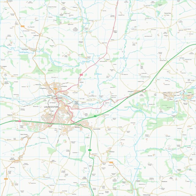 Cornwall (SX38) Map by UK Topographic Maps | Avenza Maps