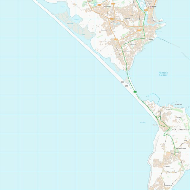 Dorset (SY67) Map by UK Topographic Maps | Avenza Maps