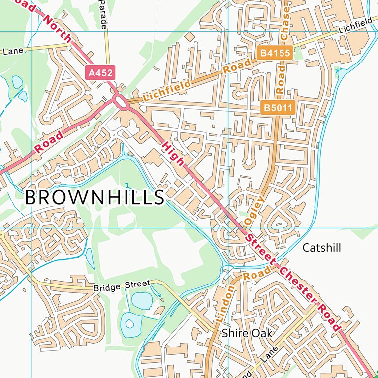 Lichfield District SK00 Map By UK Topographic Maps Avenza Maps lichfield-district-sk00-map-by-uk-topographic-maps-avenza-maps