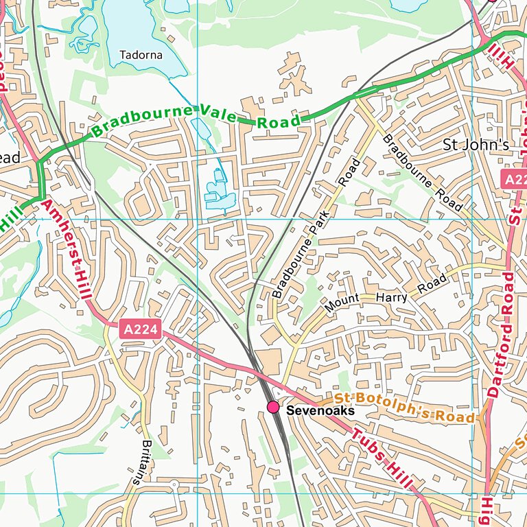 Sevenoaks District TQ55 Map By UK Topographic Maps Avenza Maps sevenoaks-district-tq55-map-by-uk-topographic-maps-avenza-maps