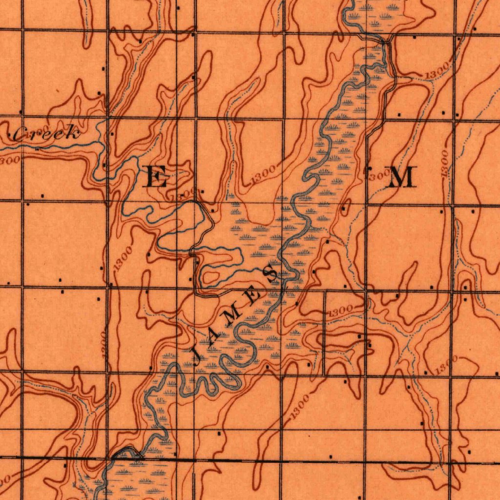 Aberdeen, SD (1895, 125000Scale) Map by United States Geological