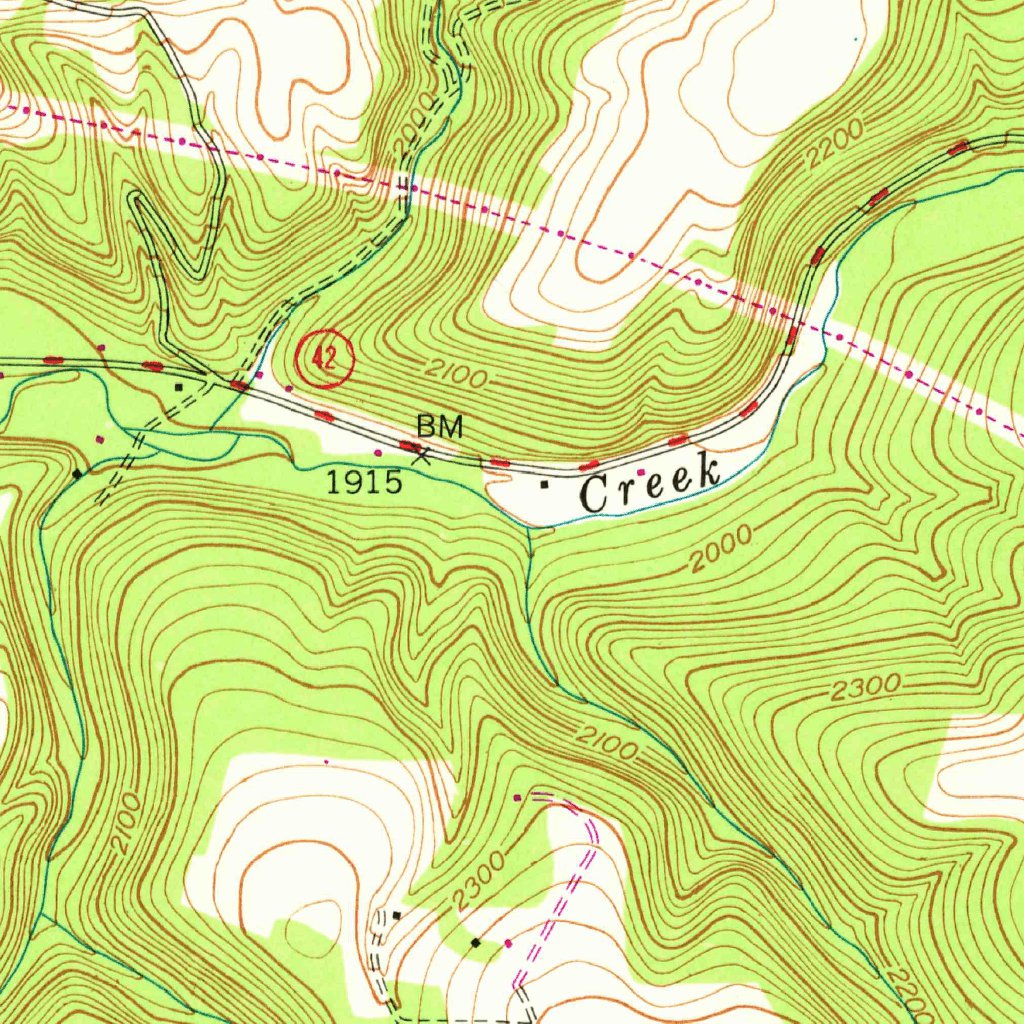 Accident, MDPA (1948, 24000Scale) Map by United States Geological