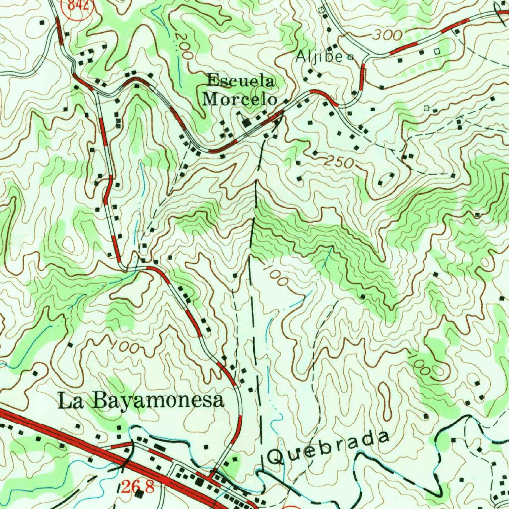 Aguas Buenas, PR (1964, 20000Scale) Map by United States Geological Survey Avenza Maps