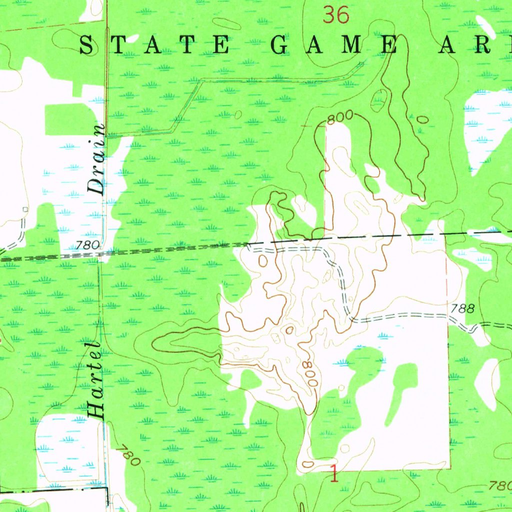 Argyle, MI (1963, 24000Scale) Map by United States Geological Survey