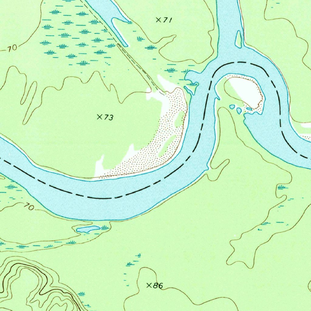Baxley NE, GA (1970, 24000Scale) Map by United States Geological