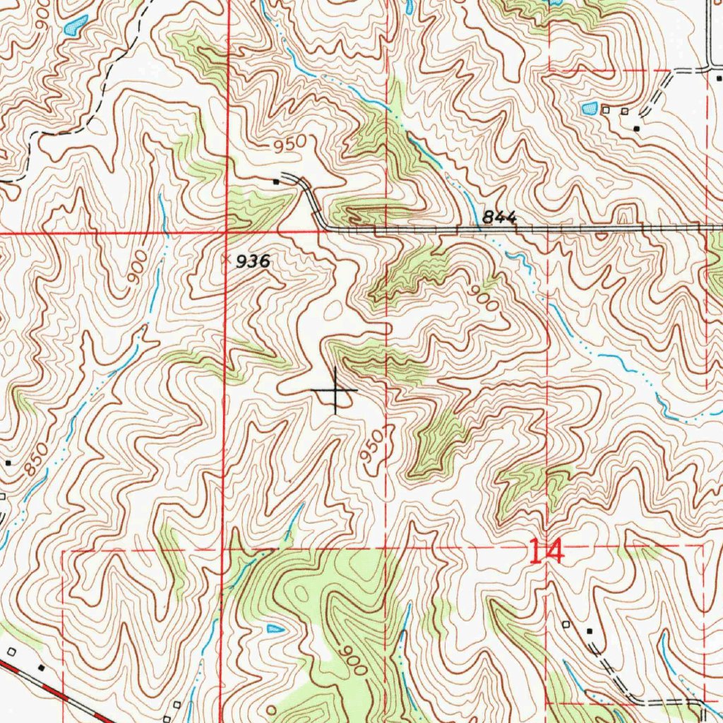 Belle Plaine, Ia (1968, 24000-scale) Map By United States Geological 