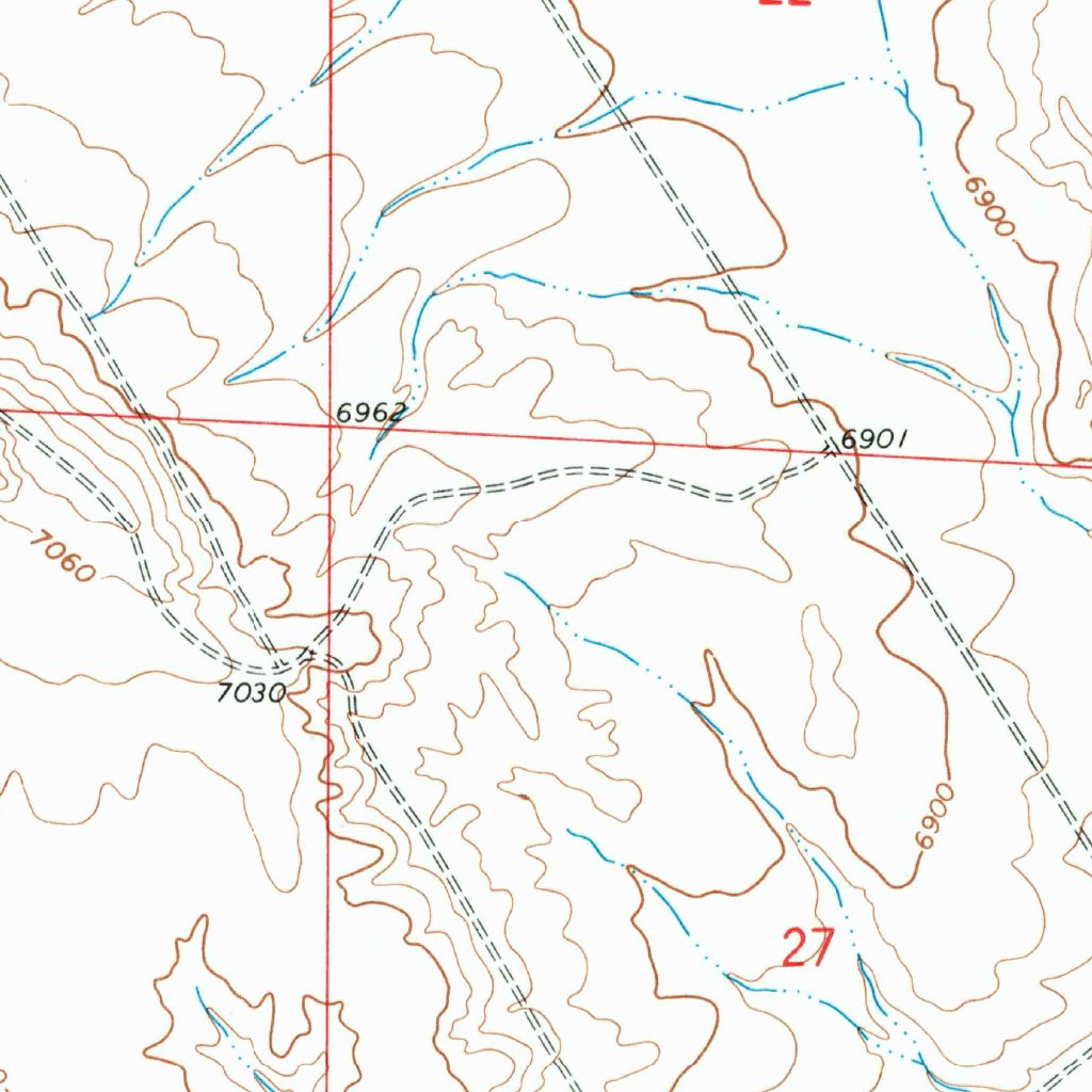 Big Piney East, WY (1970, 24000Scale) Map by United States Geological
