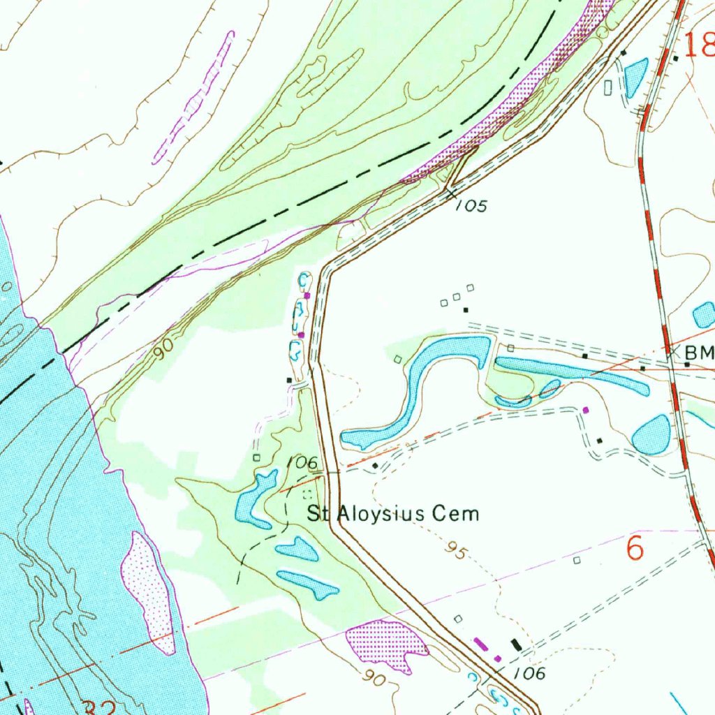 Boyce, LA (1971, 24000Scale) Map by United States Geological Survey