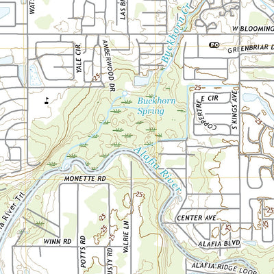 United States Geological Survey Brandon, FL (2021, 24000-Scale) digital map