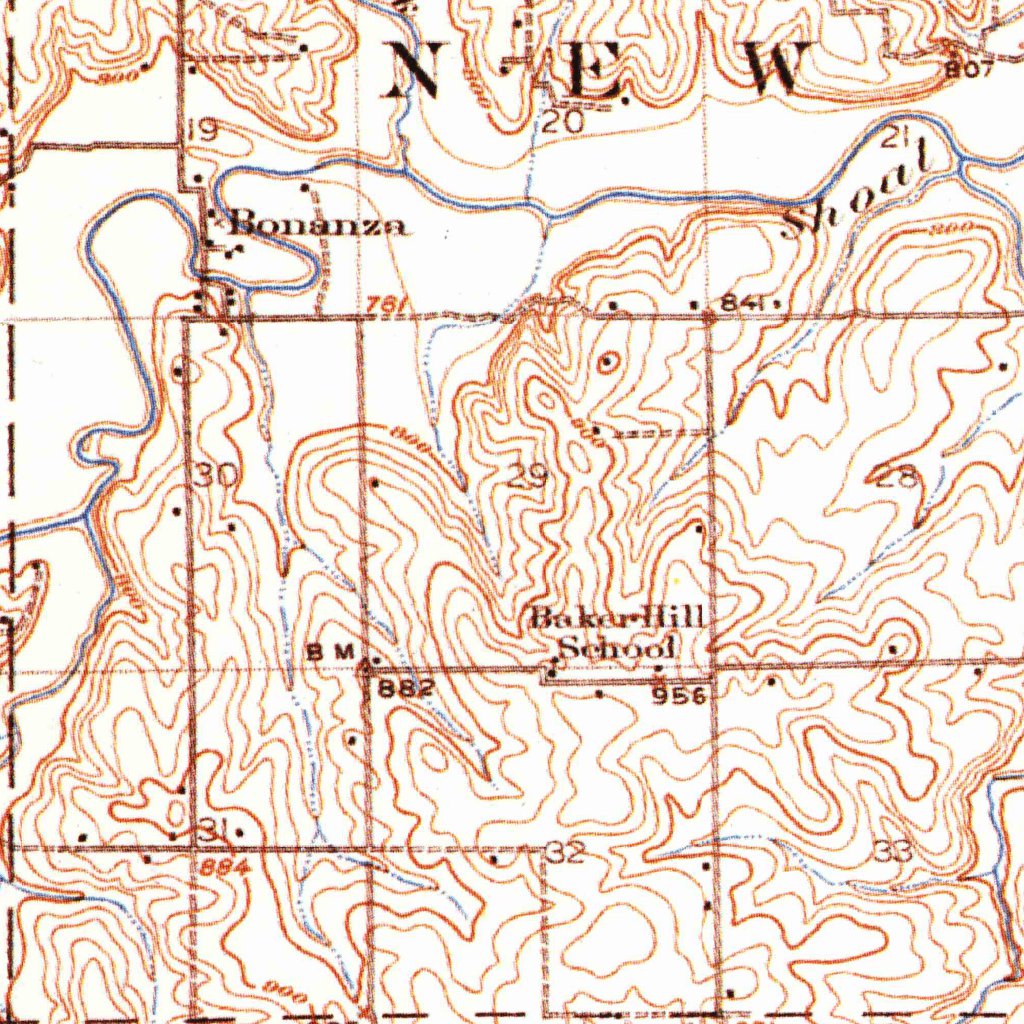 Braymer, MO (1924, 62500Scale) Map by United States Geological Survey