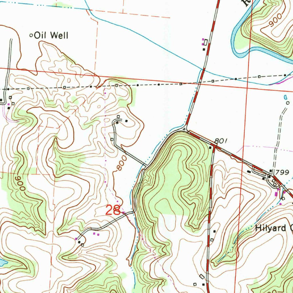 Bremen, OH (1992, 24000Scale) Map by United States Geological Survey