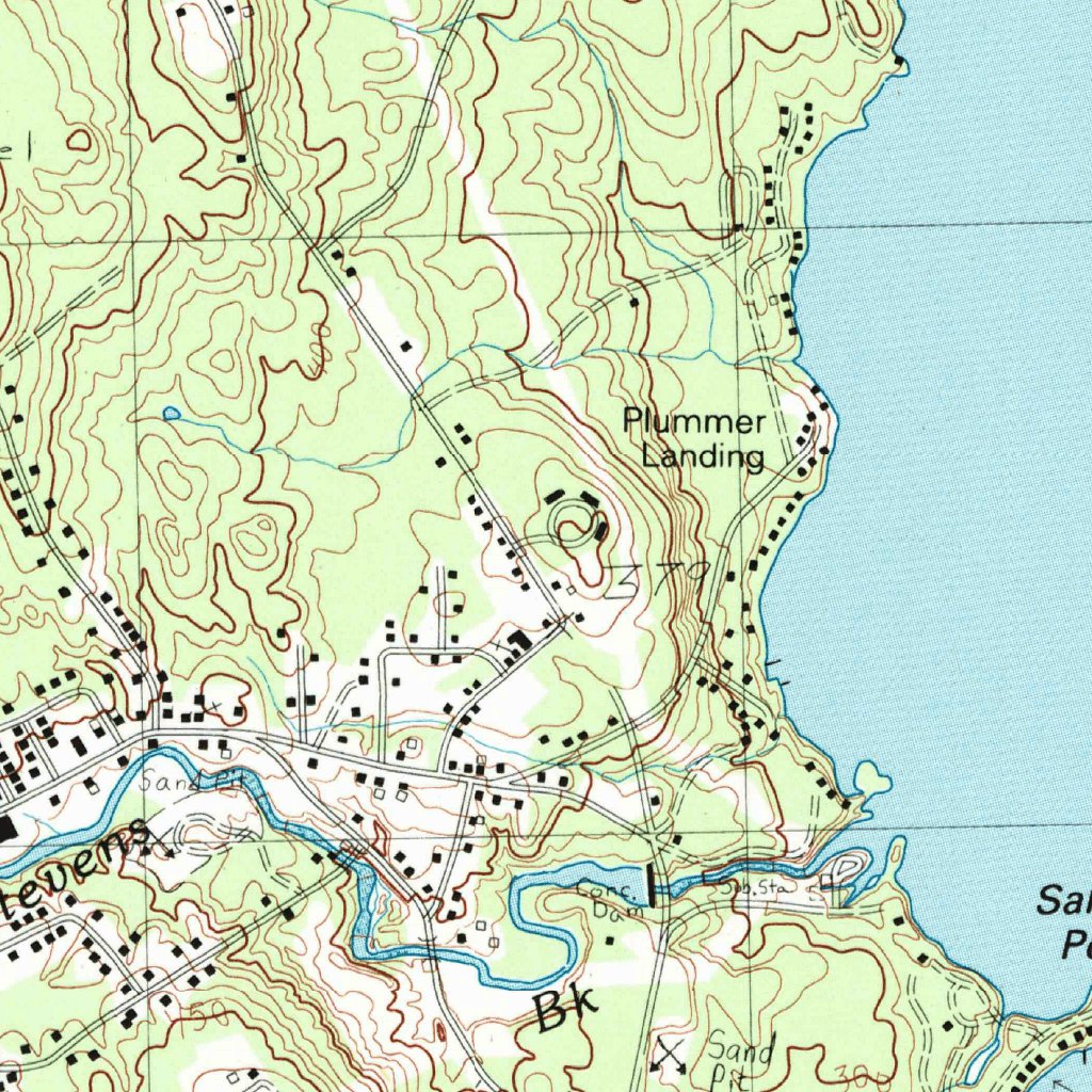 Bridgton, ME (2000, 24000Scale) Map by United States Geological Survey