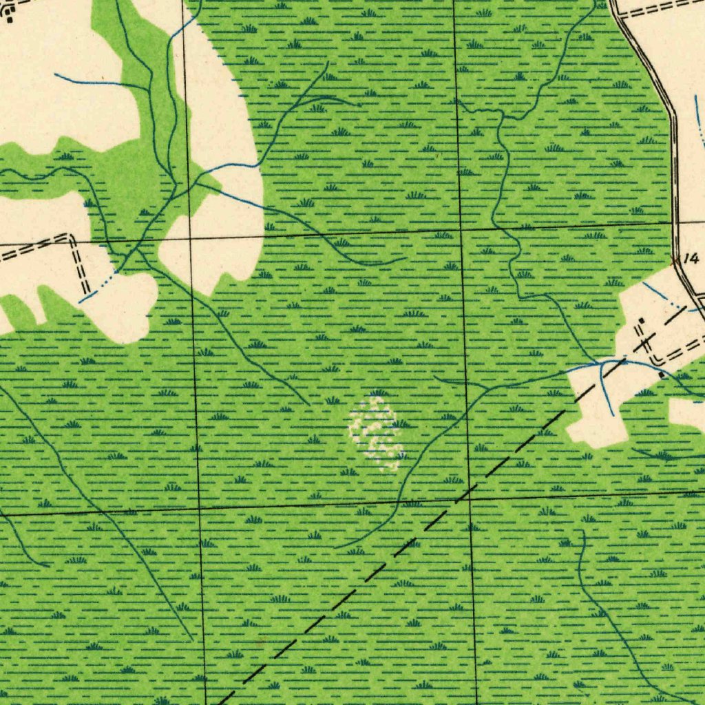 Cambridge, MD (1944, 31680Scale) Map by United States Geological
