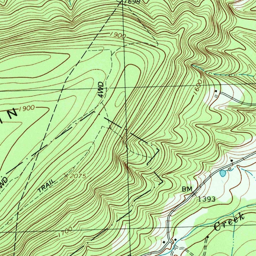 Centre Hall, PA (1998, 24000Scale) Map by United States Geological