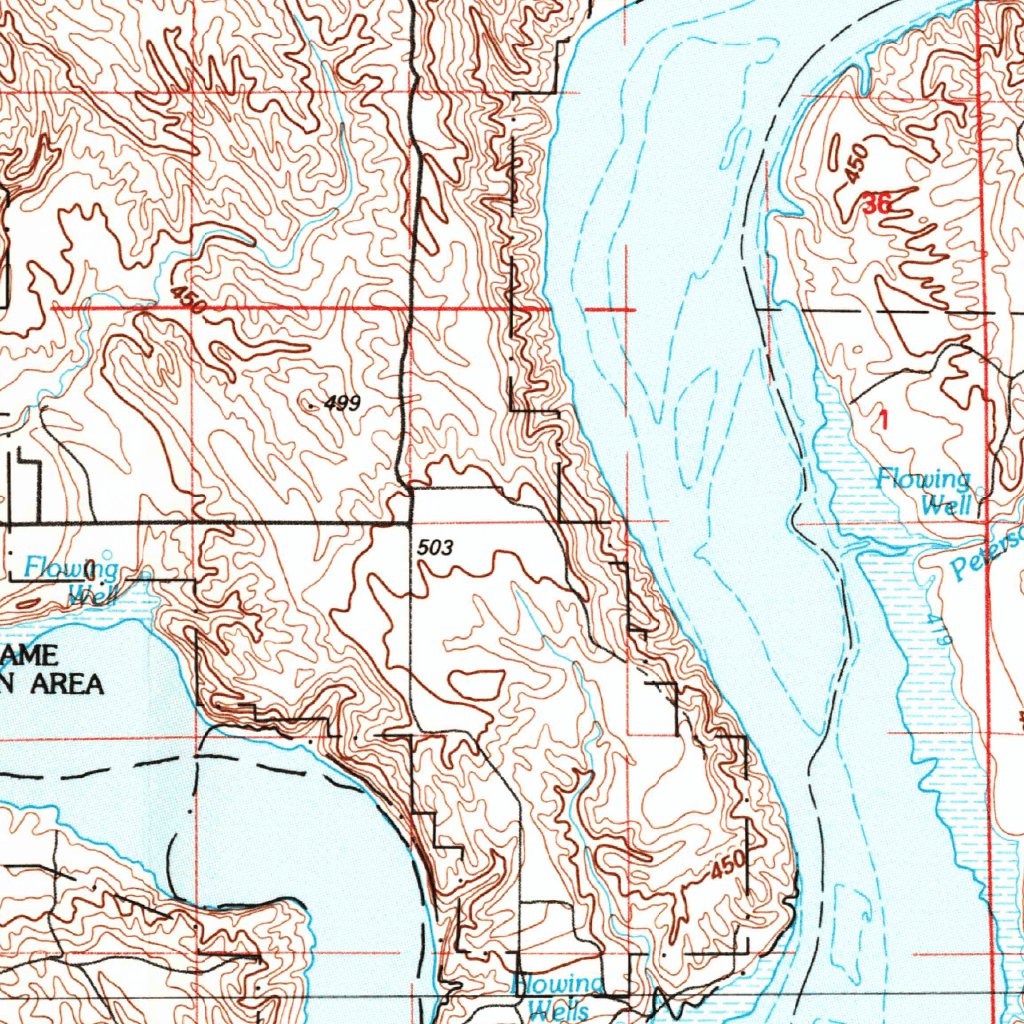 Chamberlain, SD (1986, 100000Scale) Map by United States Geological