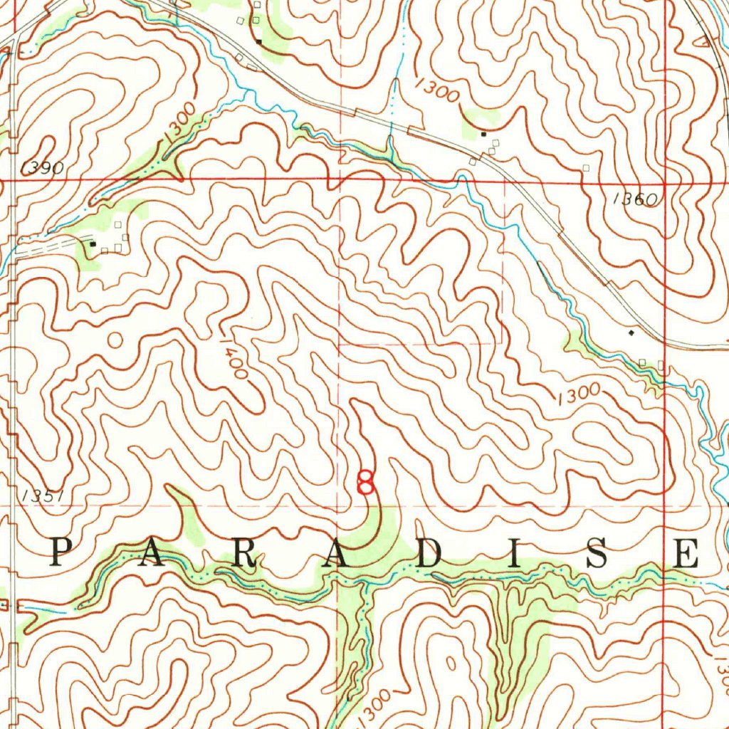Charter Oak, IA (1971, 24000Scale) Map by United States Geological