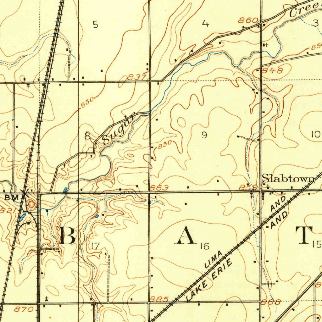 Columbus Grove OH 1908 62500 Scale Map By United States Geological columbus-grove-oh-1908-62500-scale-map-by-united-states-geological