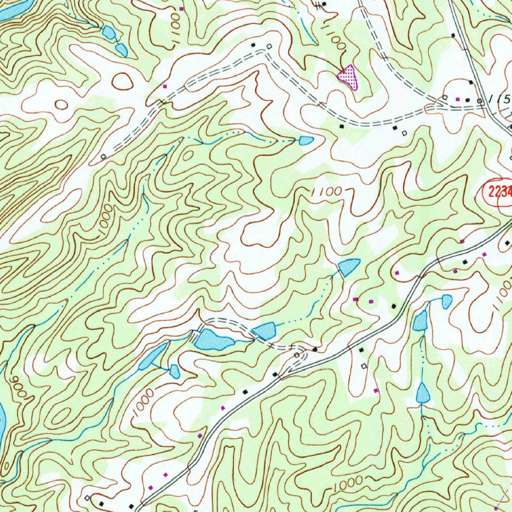 Copeland, Nc (1970, 24000-scale) Map By United States Geological Survey 