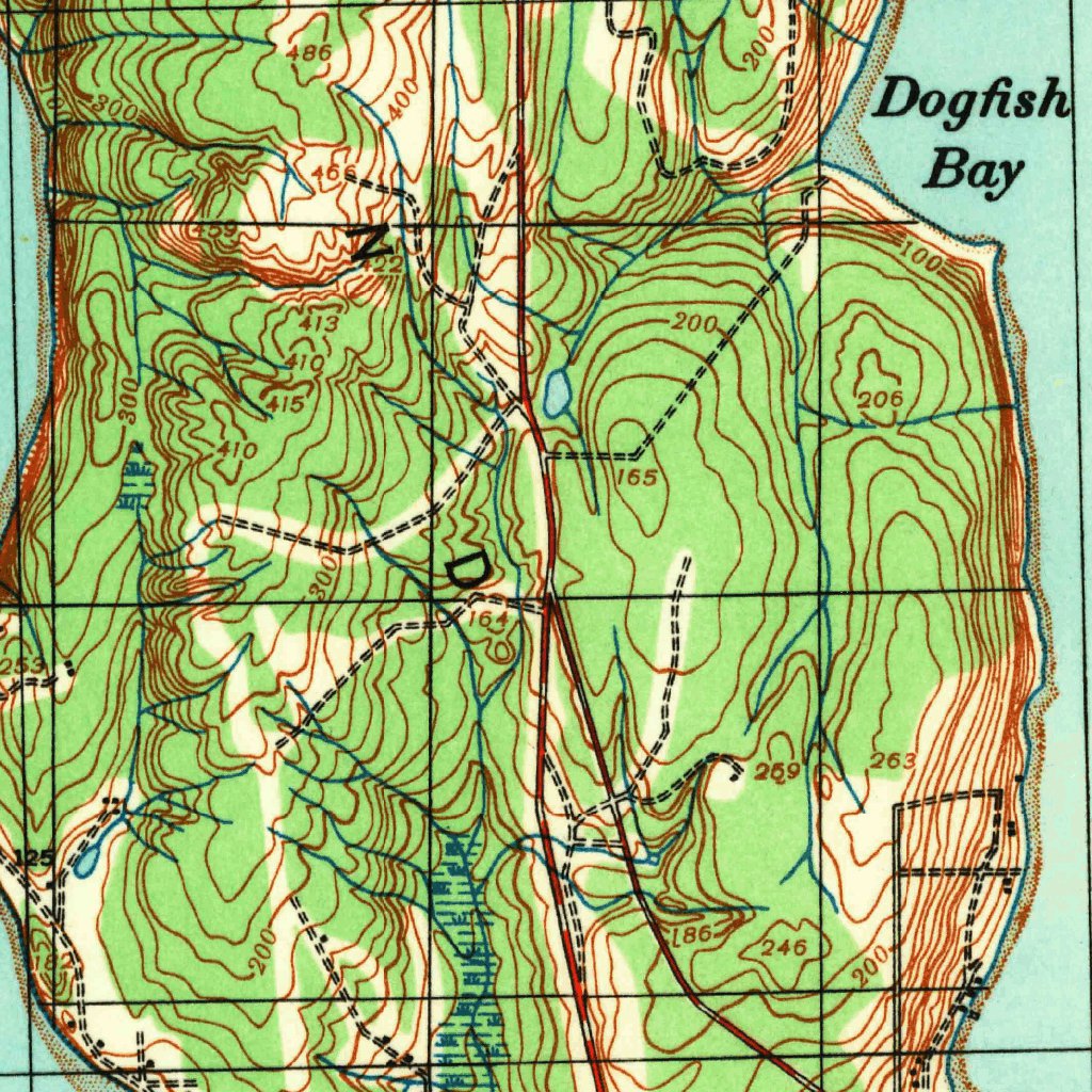 Coupeville, WA (1939, 62500Scale) Map by United States Geological