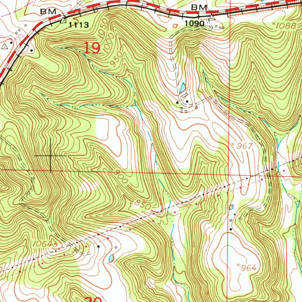 Crocker, MO (1954, 24000Scale) Map by United States Geological Survey