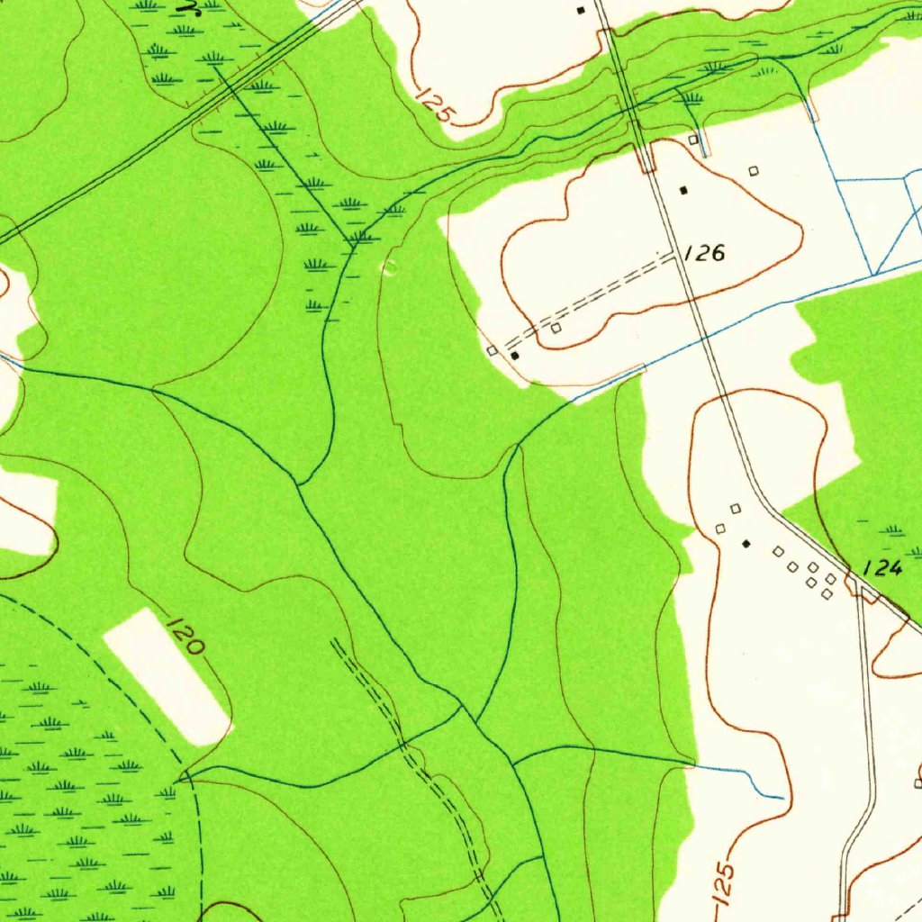 Dillon East, SCNC (1960, 24000Scale) Map by United States Geological