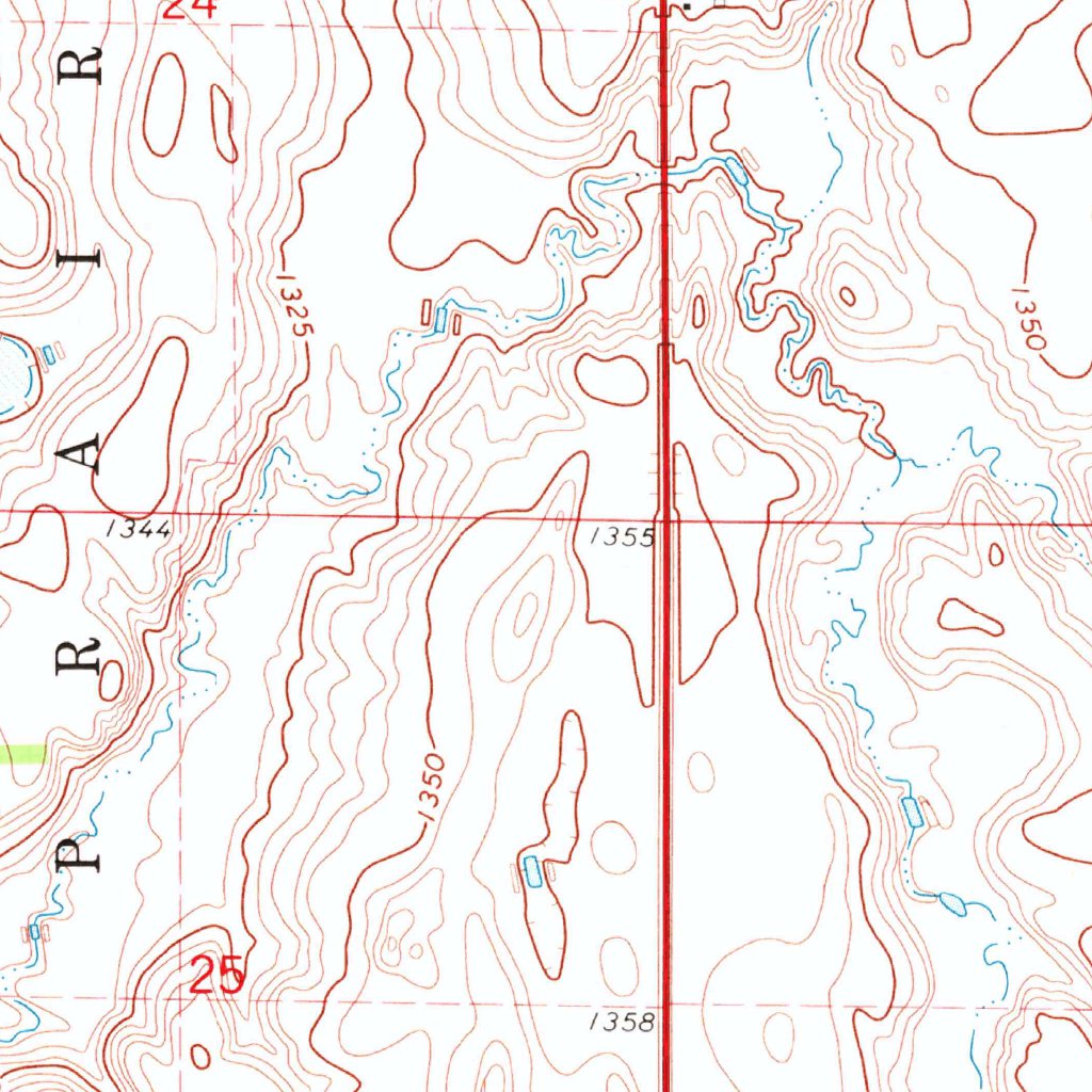 Doland, SD (1971, 24000Scale) Map by United States Geological Survey Avenza Maps