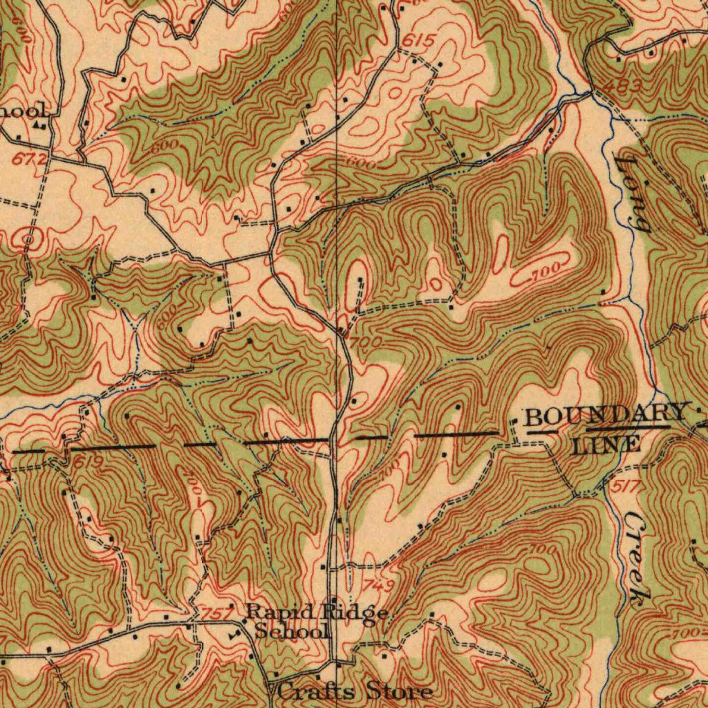 Drakesboro, KY (1913, 62500Scale) Map by United States Geological
