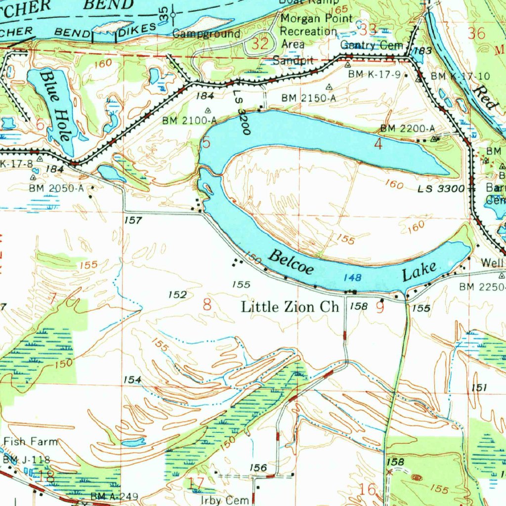 Dumas, AR (1971, 62500Scale) Map by United States Geological Survey