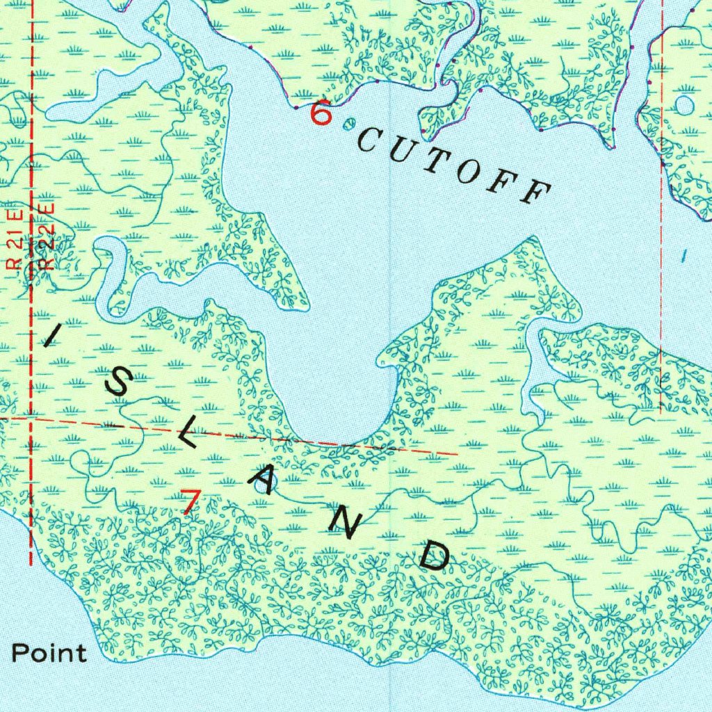 El Jobean, FL (1957, 24000Scale) Map by United States Geological