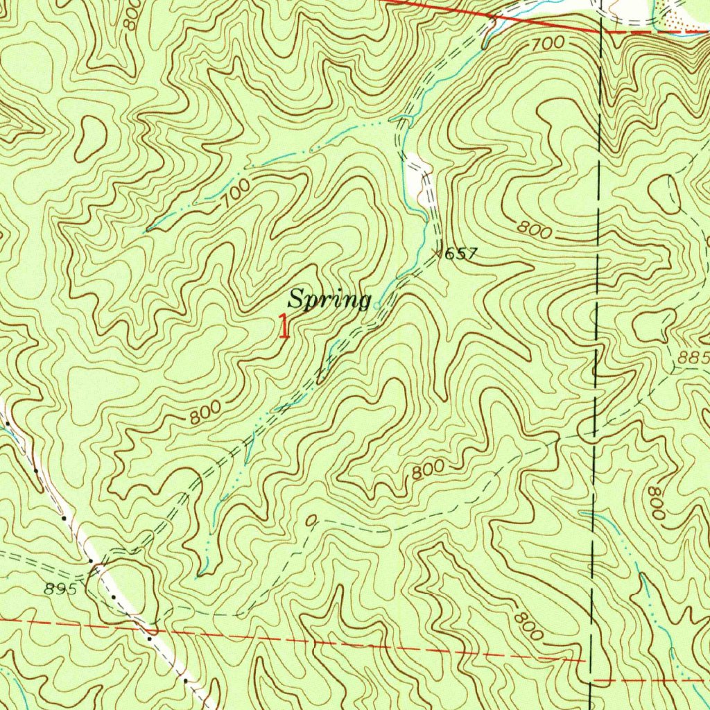 Ellington, MO (1968, 24000Scale) Map by United States Geological